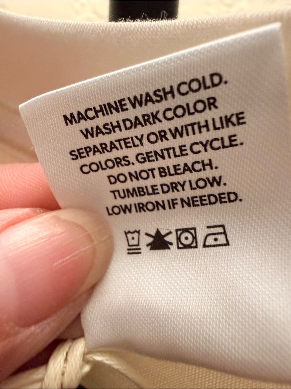 Women's Crew Short Sleeve Tee - Cream - Picture 5 of 5